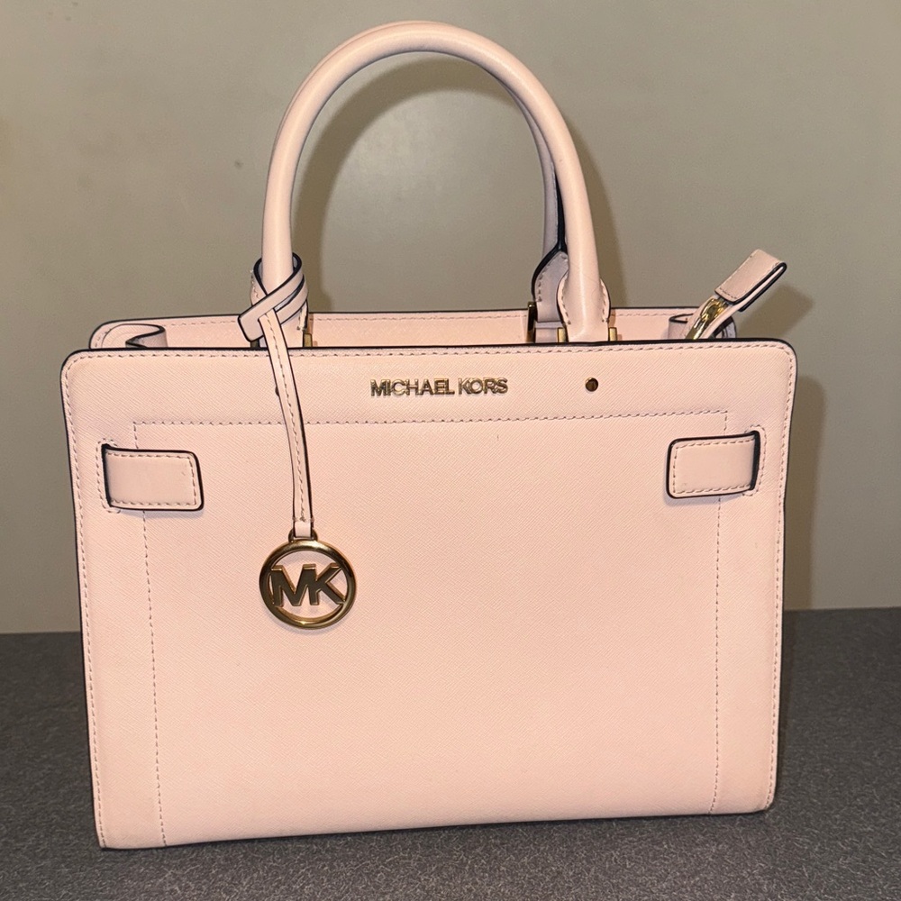 Michael Kors Large Soft Pink Satchel